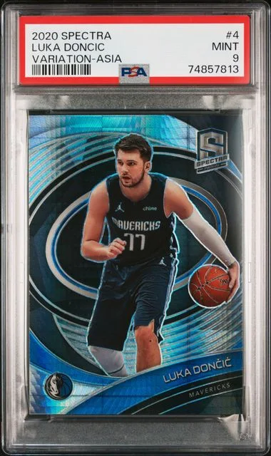 2020-21 Panini Spectra Luka Doncic Asia Variation #4 card image