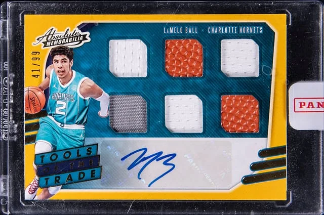 2020-21 Topps LaMelo Ball Absolute Tools of the Trade 6 Swatch #TT6-LAM card image