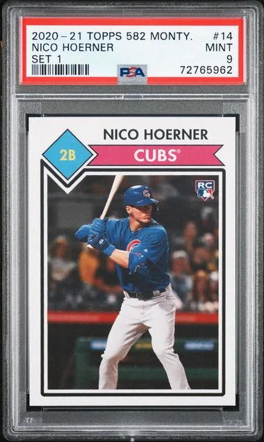 2020-21 Topps Nico Hoerner 582 Montgomery Set 1 #14 card image