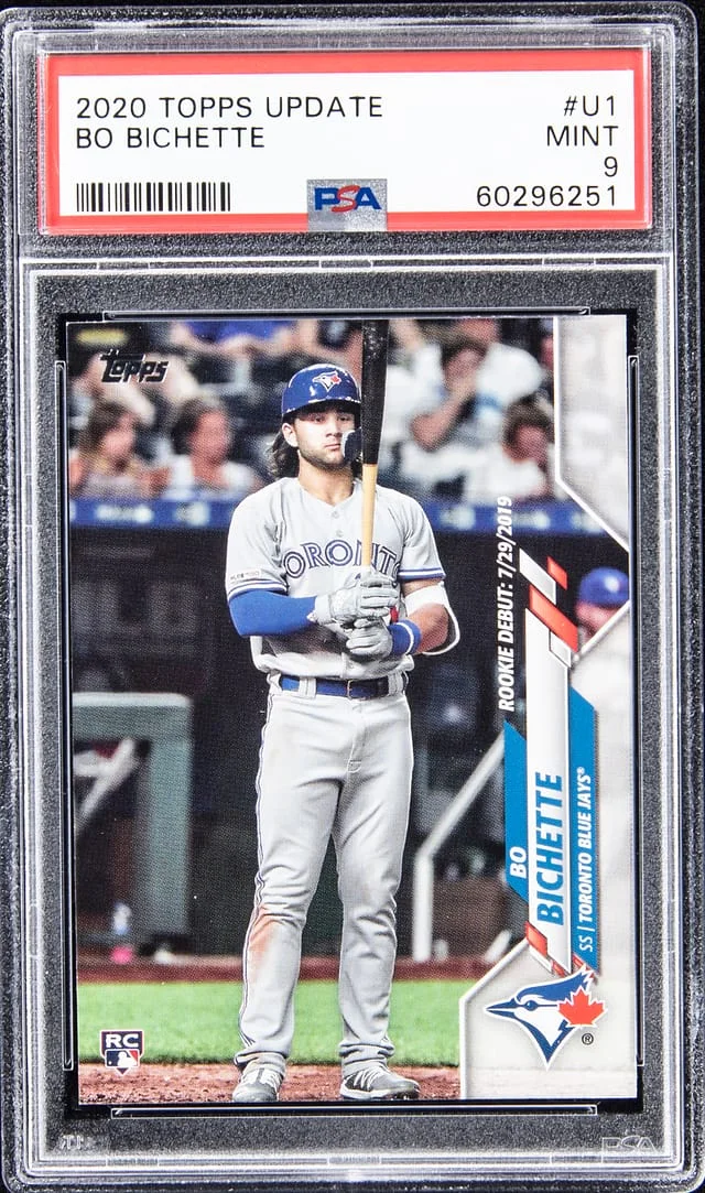 2020 Bowman Bo Bichette Update #U1 card image