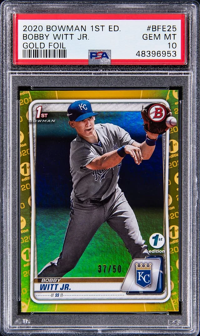 2020 Bowman Bobby Witt Jr. 1st Edition #BFE-25 card image