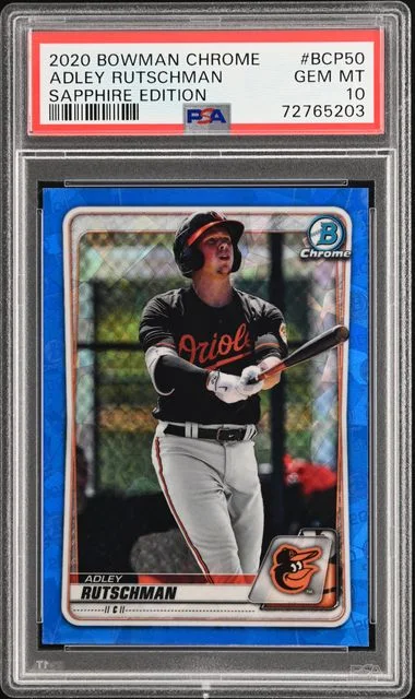 2020 Bowman Chrome Adley Rutschman Edition #BCP-50 card image