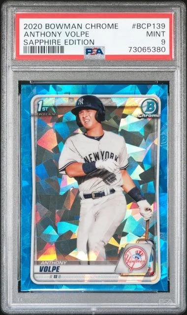 2020 Bowman Chrome Anthony Volpe Edition #BCP139 card image