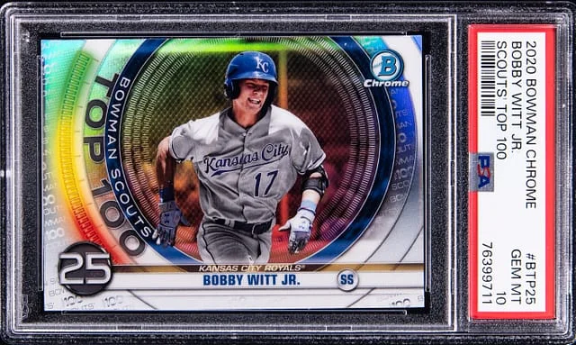2020 Bowman Chrome Bobby Scouts' Top 100 #BTP25 card image
