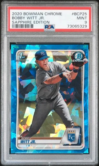 2020 Bowman Chrome Bobby Witt Jr. Edition #BCP-25 card image