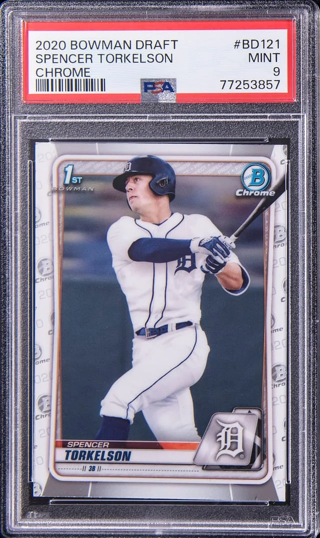 2020 Bowman Chrome Draft Spencer Torkelson #BD121 card image
