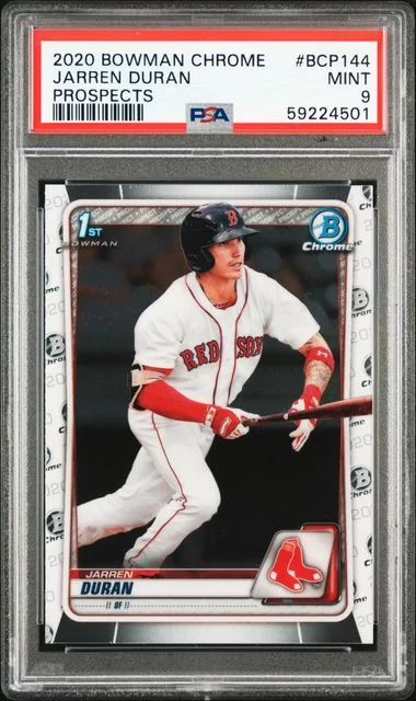 2020 Bowman Chrome Jarren Duran #Bcp144 card image