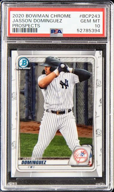 2020 Bowman Chrome Jasson Dominguez #Bcp243 card image