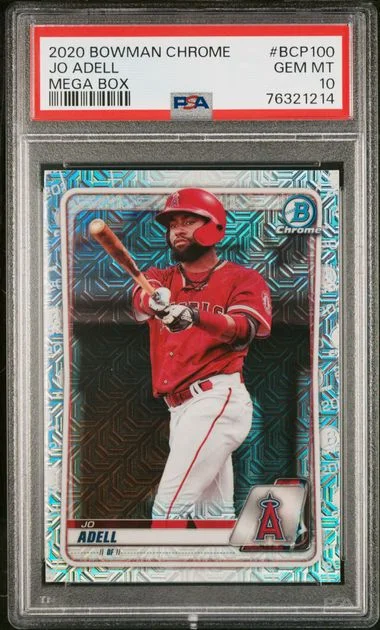 2020 Bowman Chrome Mega Box Jo Adell #BCP-100 card image