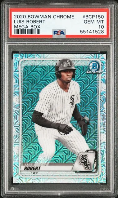 2020 Bowman Chrome Mega Box Luis Robert #BCP150 card image