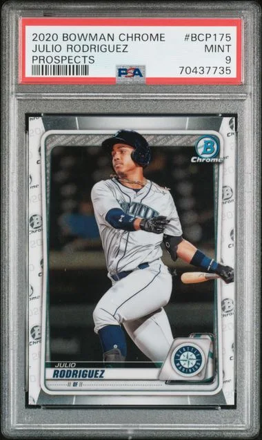 2020 Bowman Chrome Prospects Julio Rodriguez #BCP175 card image