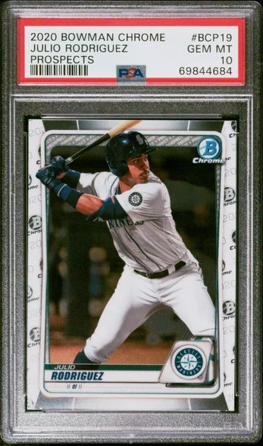2020 Bowman Chrome Prospects Julio Rodriguez #BCP19 card image