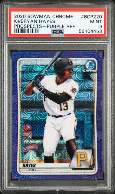 2020 Bowman Chrome Prospects Ke'Bryan Hayes #BCP220 card image