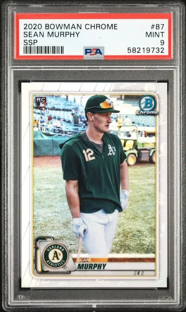 2020 Bowman Chrome Sean Murphy SSP #87 card image