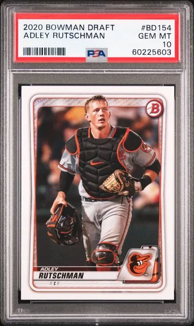 2020 Bowman Draft Adley Rutschman Sp-Chrome #BD154 card image