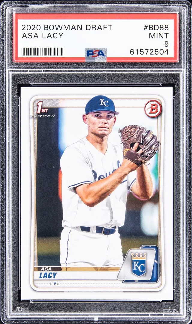 2020 Bowman Draft Asa Lacy #BD-88 card image