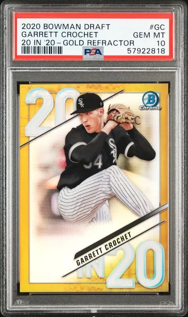 2020 Bowman Draft Garrett Crochet 20 In '20 #GC card image