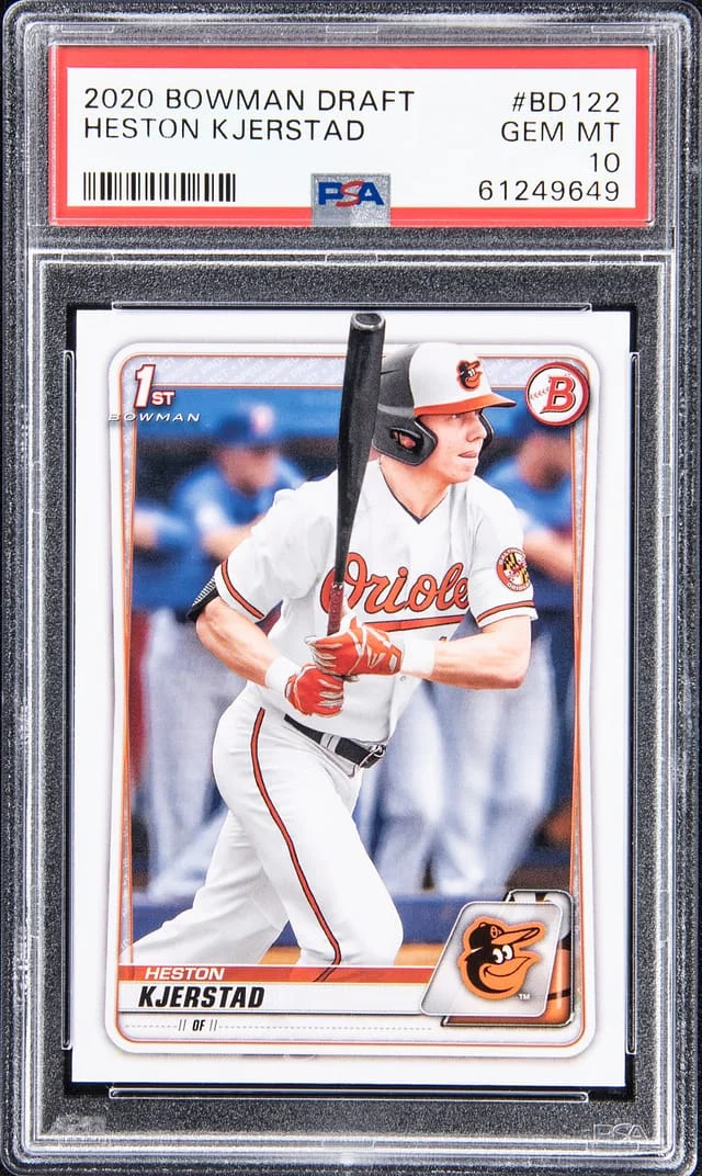 2020 Bowman Draft Heston Kjerstad #BD-122 card image