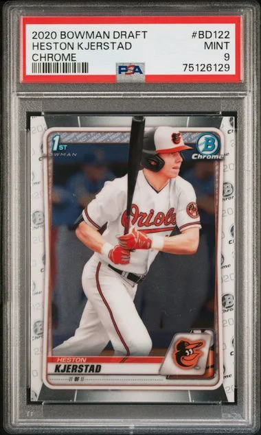 2020 Bowman Draft Heston Kjerstad 1St Edition #BD122 card image
