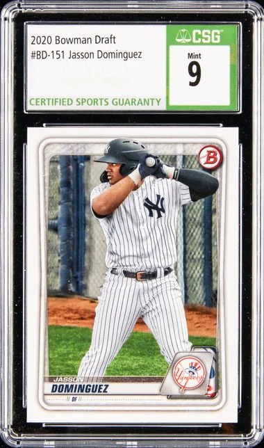 2020 Bowman Draft Jasson Dominguez #Bd151 card image