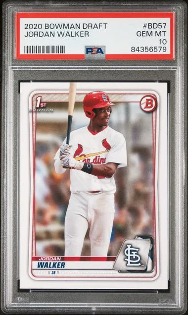 2020 Bowman Draft Jordan Walker #Bd57 card image