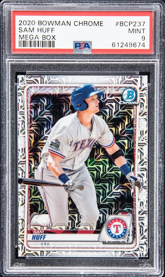 2020 Bowman Draft Sam Huff Mega Box #BCP-237 card image