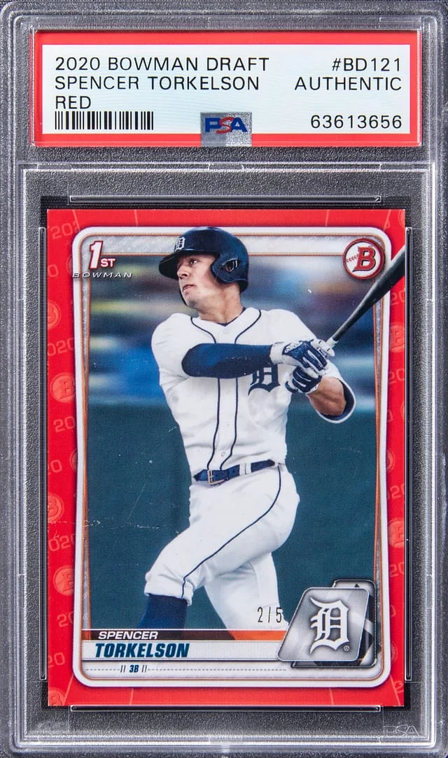 2020 Bowman Draft Spencer Torkelson Chrome #BD-121 card image
