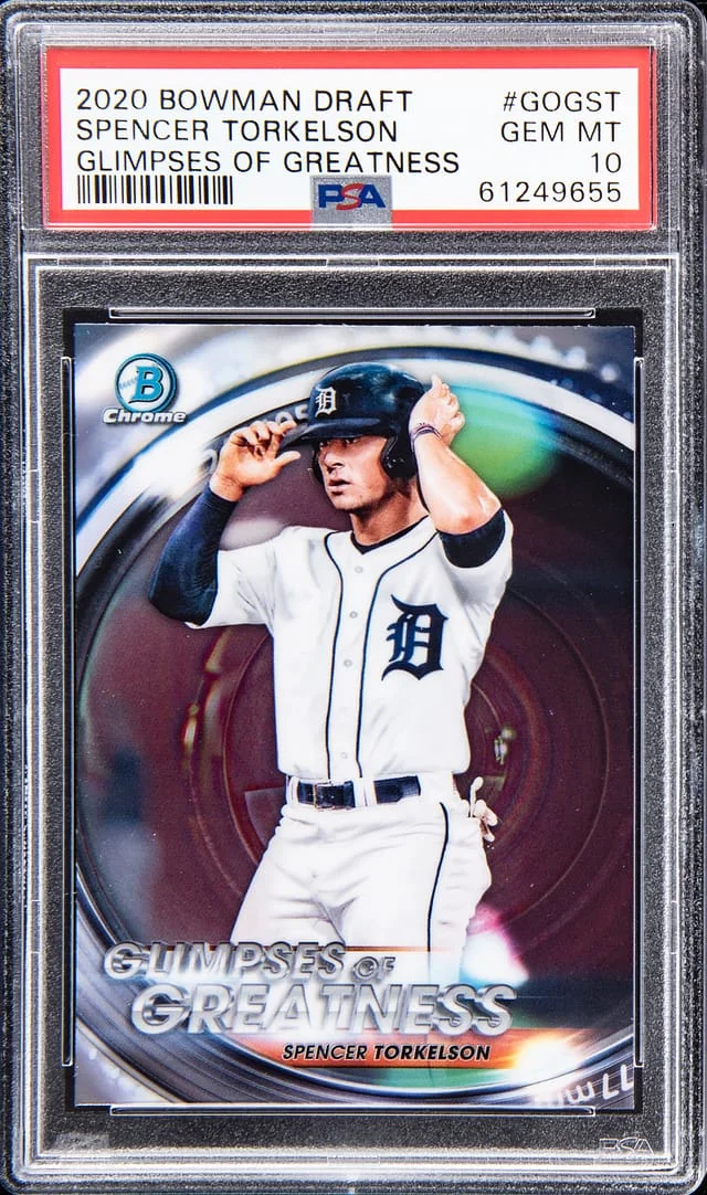 2020 Bowman Draft Spencer Torkelson Glimpses of Greatness #GOG-ST card image