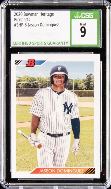 2020 Bowman Jasson Dominguez Heritage Prospects #Bhp-8 card image
