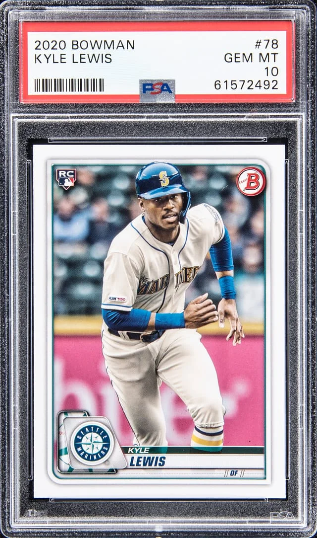 2020 Bowman Kyle Lewis #78 card image