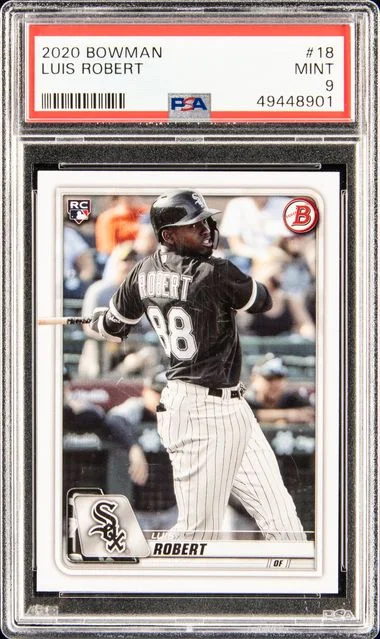 2020 Bowman Luis Robert #18 card image