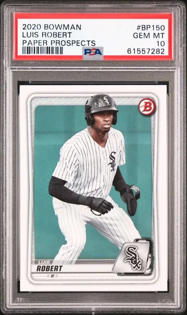 2020 Bowman Luis Robert Paper Prospects #BP-150 card image