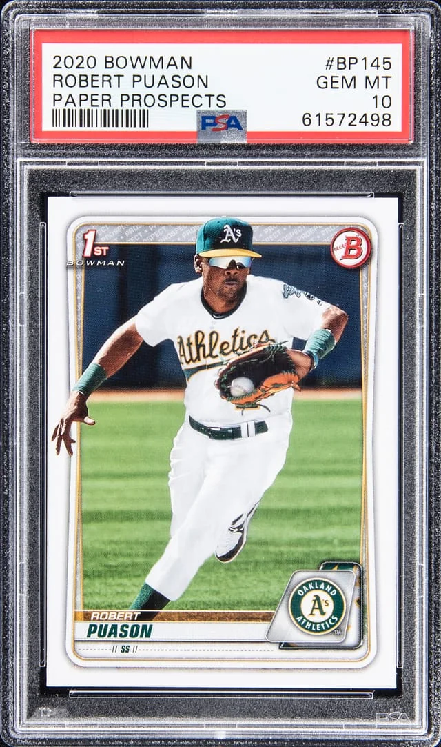 2020 Bowman Robert Pauson Paper Prospects #BP-145 card image