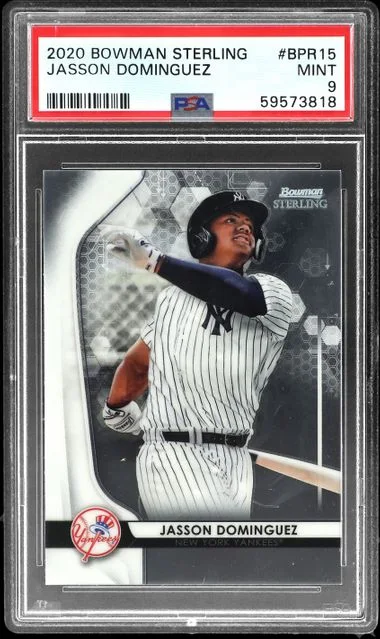 2020 Bowman Sterling Jasson Dominguez #BPR15 card image