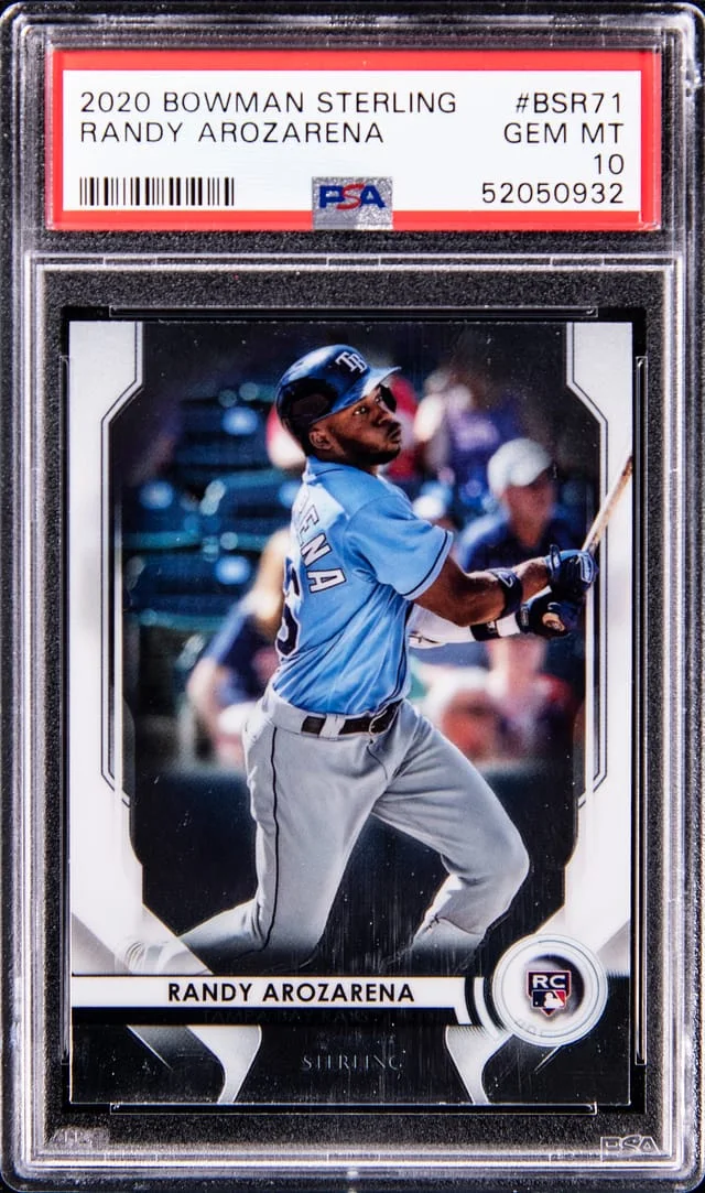 2020 Bowman Sterling Randy Arozarena #BSR-71 card image