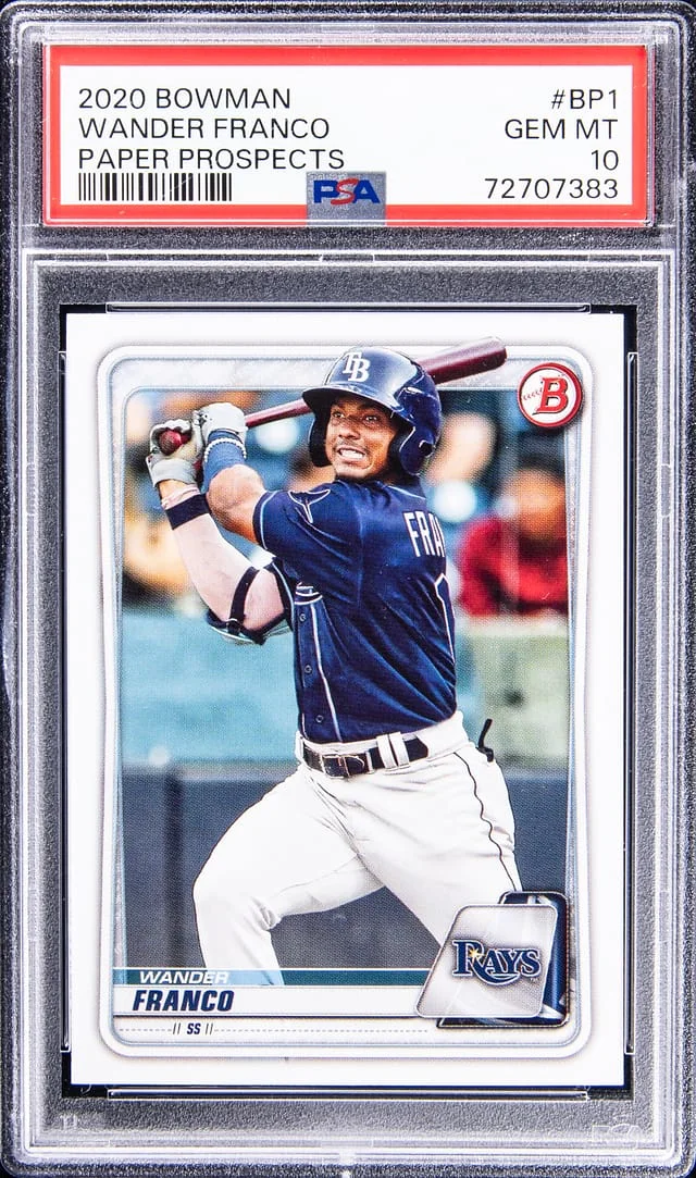 2020 Bowman Wander Franco Paper Prospects #BP-1 card image