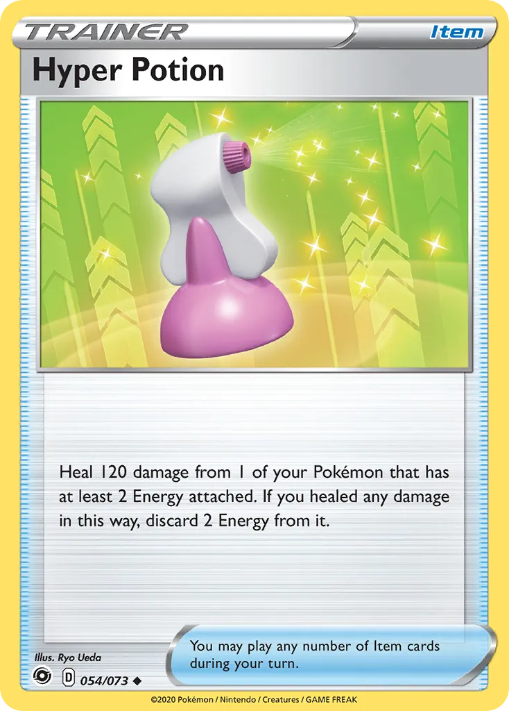 2020 Champion's Path Hyper Potion Uncommon #54/73 Uncommon card image