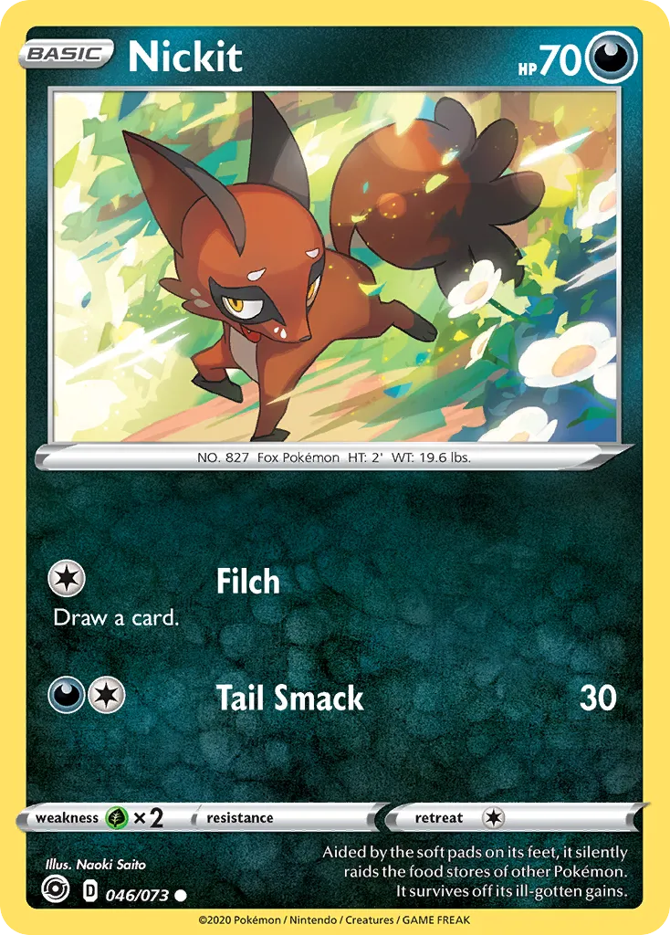 2020 Champion's Path Nickit Common #46/73 Common card image