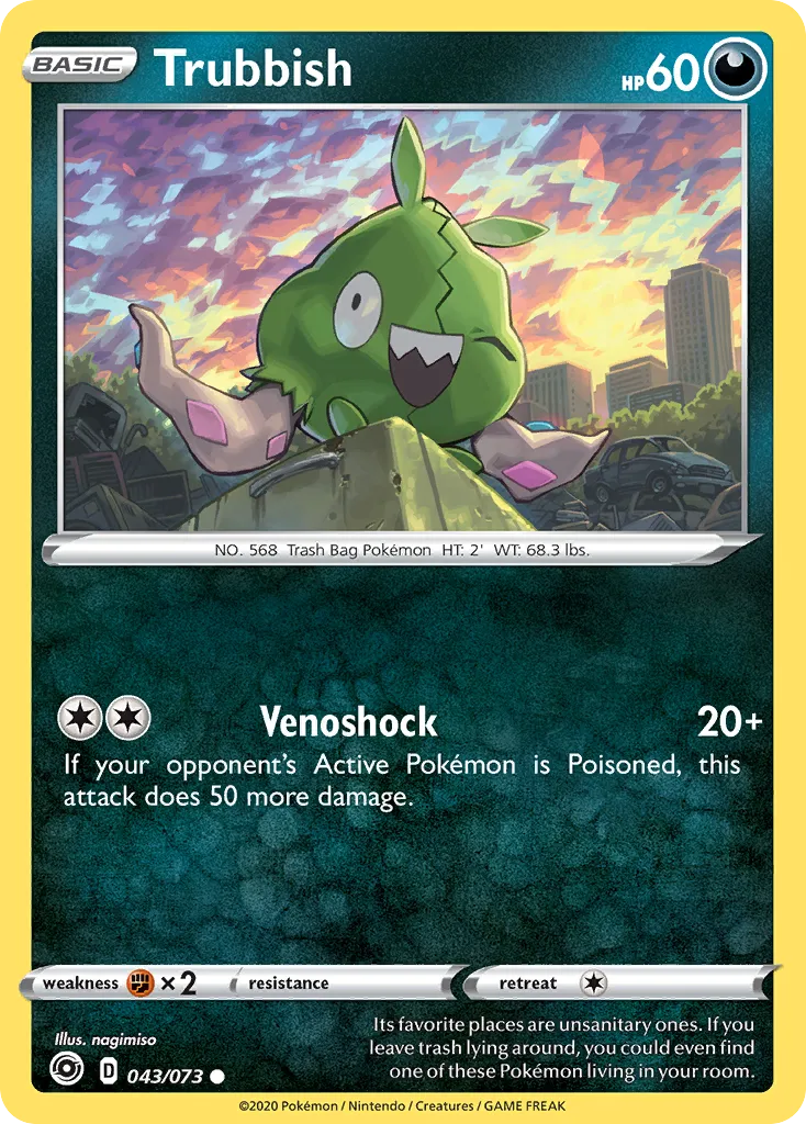 2020 Champion's Path Trubbish #43/73 Common card image