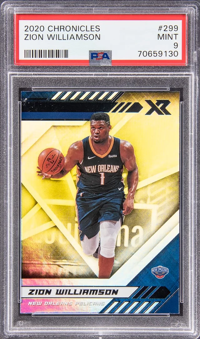 2020 Chronicles Zion Williamson #299 card image