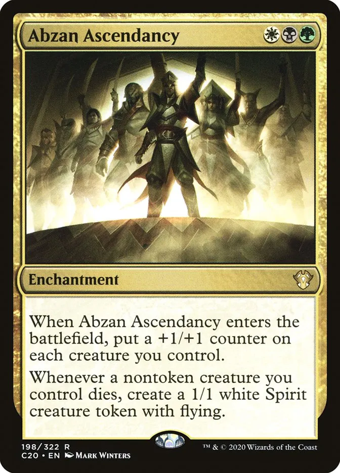 2020 Commander 2020 Abzan Ascendancy rare #198 unlisted card image