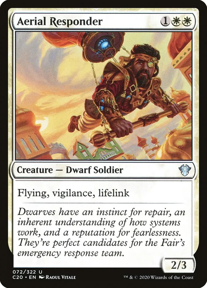 2020 Commander 2020 Aerial Responder uncommon #72 unlisted card image