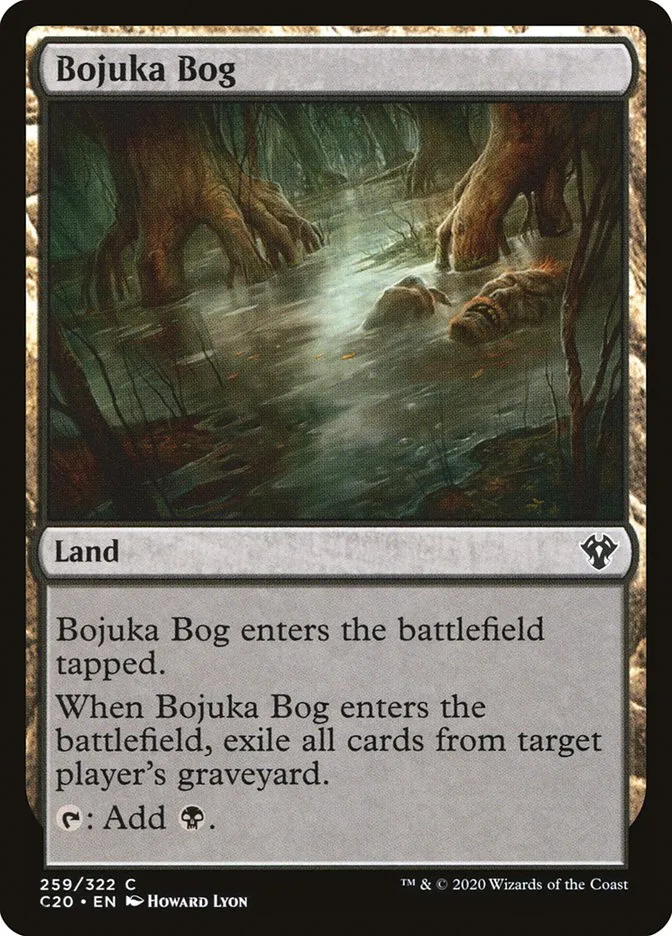 2020 Commander 2020 Bojuka Bog common #259 unlisted card image