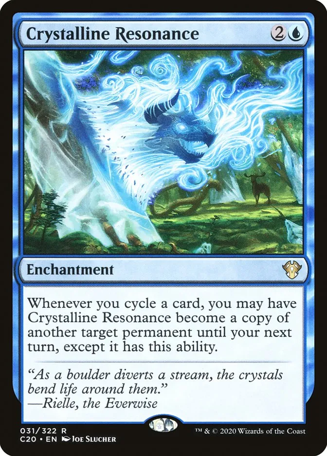 2020 Commander 2020 Crystalline Resonance rare #31 unlisted card image