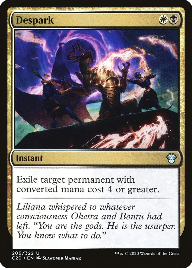 2020 Commander 2020 Despark uncommon #209 unlisted card image