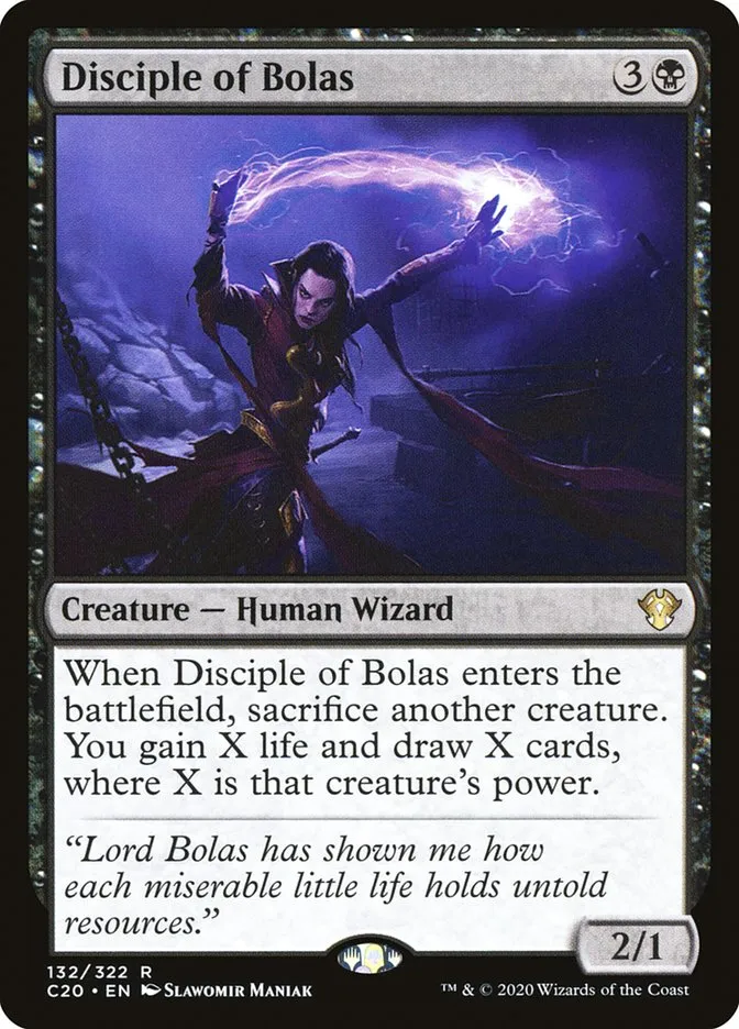 2020 Commander 2020 Disciple of Bolas rare #132 unlisted card image