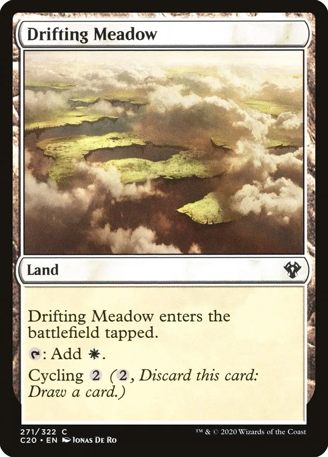 2020 Commander 2020 Drifting Meadow common #271 unlisted card image