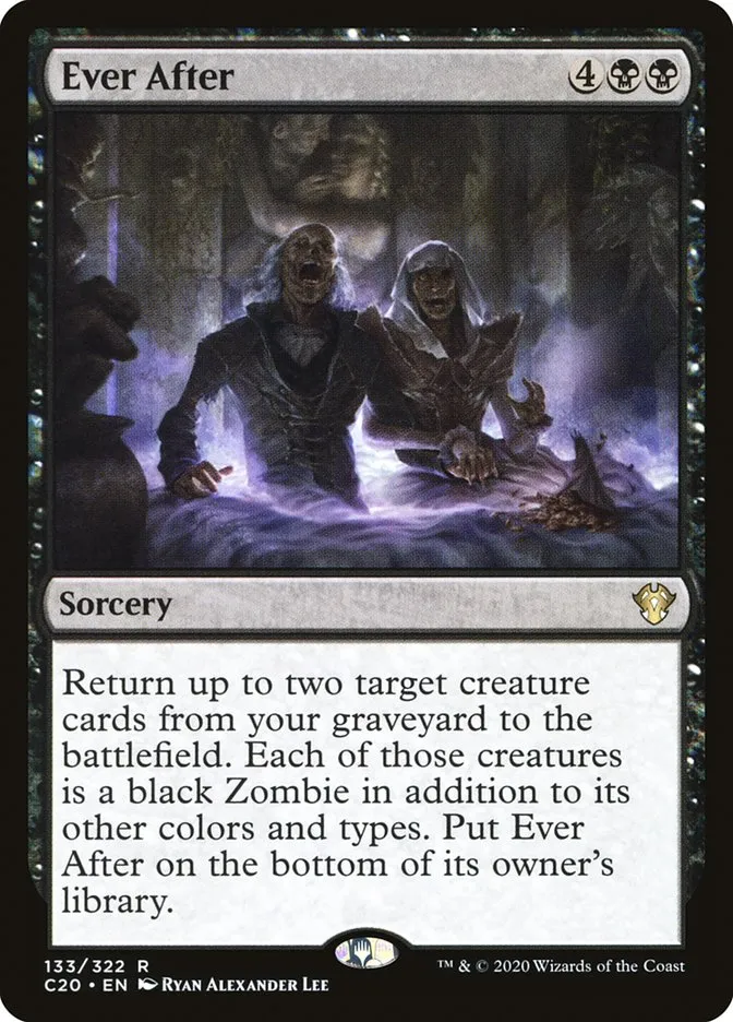 2020 Commander 2020 Ever After rare #133 unlisted card image