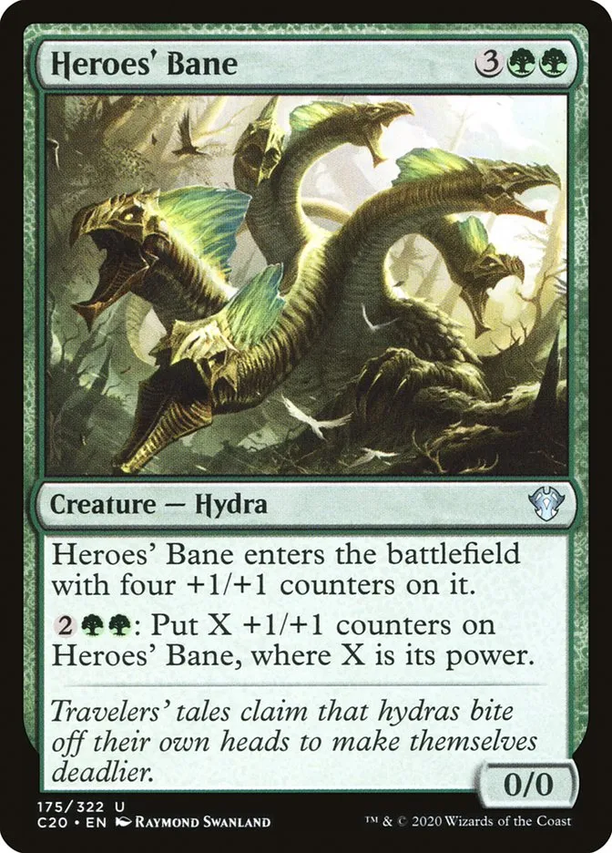 2020 Commander 2020 Heroes' Bane uncommon #175 unlisted card image