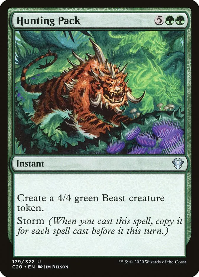2020 Commander 2020 Hunting Pack uncommon #179 unlisted card image
